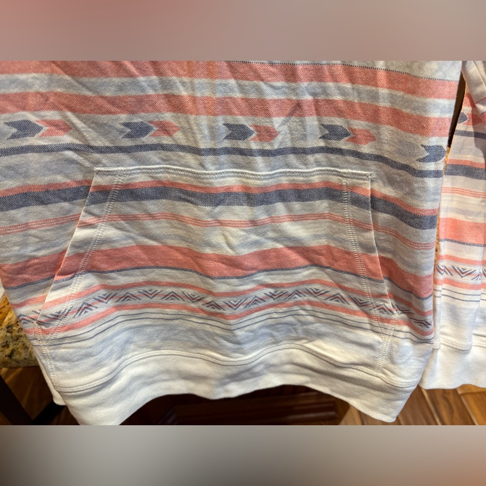 BEACHLY Surf Striped Men’s printed hoodie shirt Med NEW NWT - Picture 8 of 9